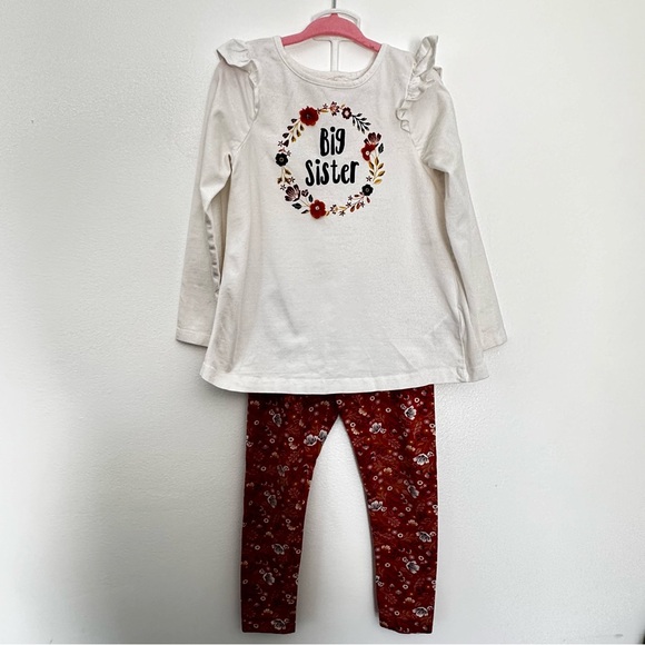 🌸3/$12 🍂🍁 Very cute autumn set, size 4T in excellent condition - Picture 5 of 13